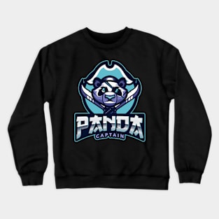 Panda Captain Crewneck Sweatshirt